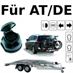 Anhängerkupplung für Mercedes GLB (X247) - automat vertikal–AHK abnehmbar -  FIX4BIKE ☑️
